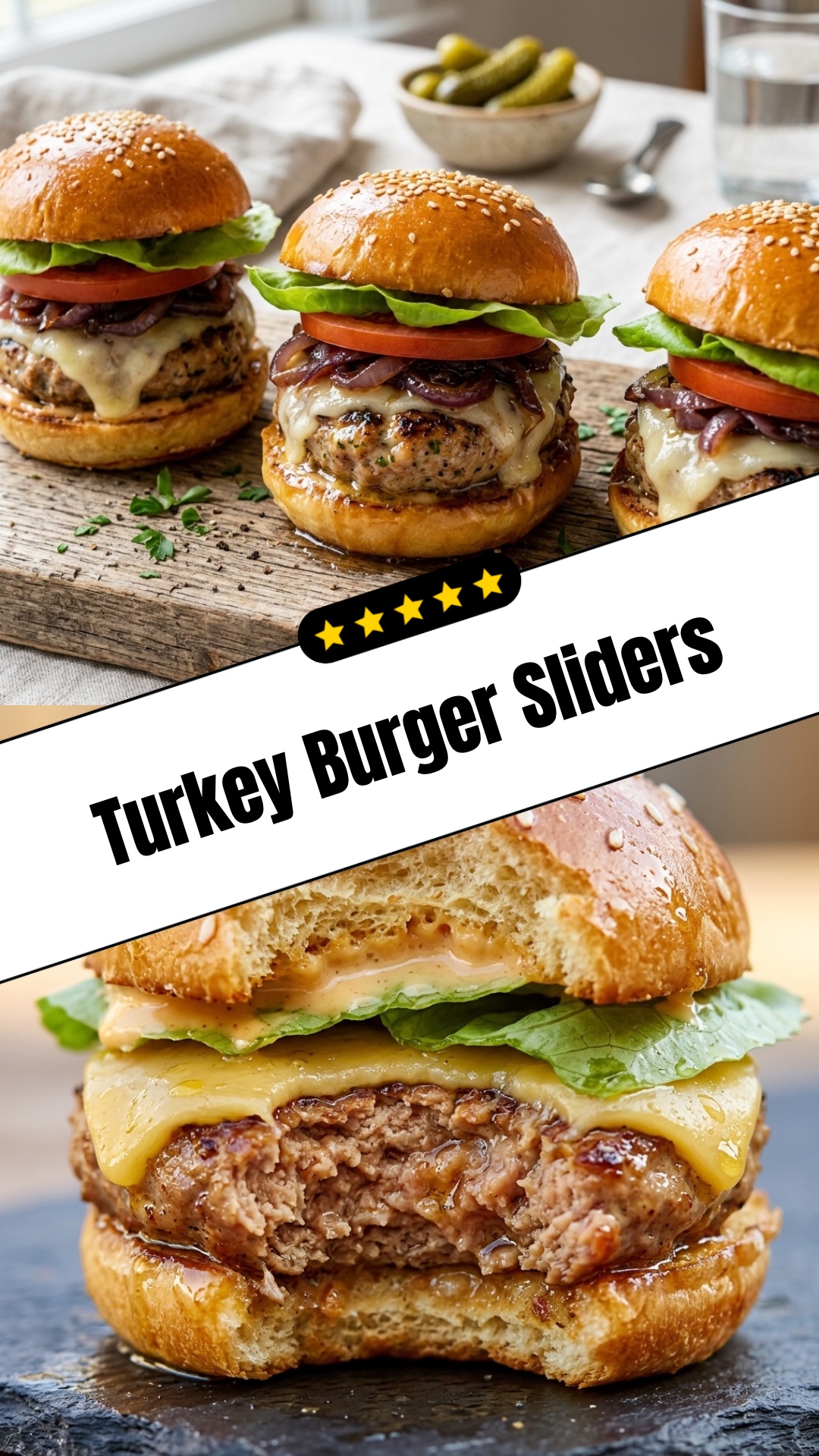 Turkey Burger Sliders - pin