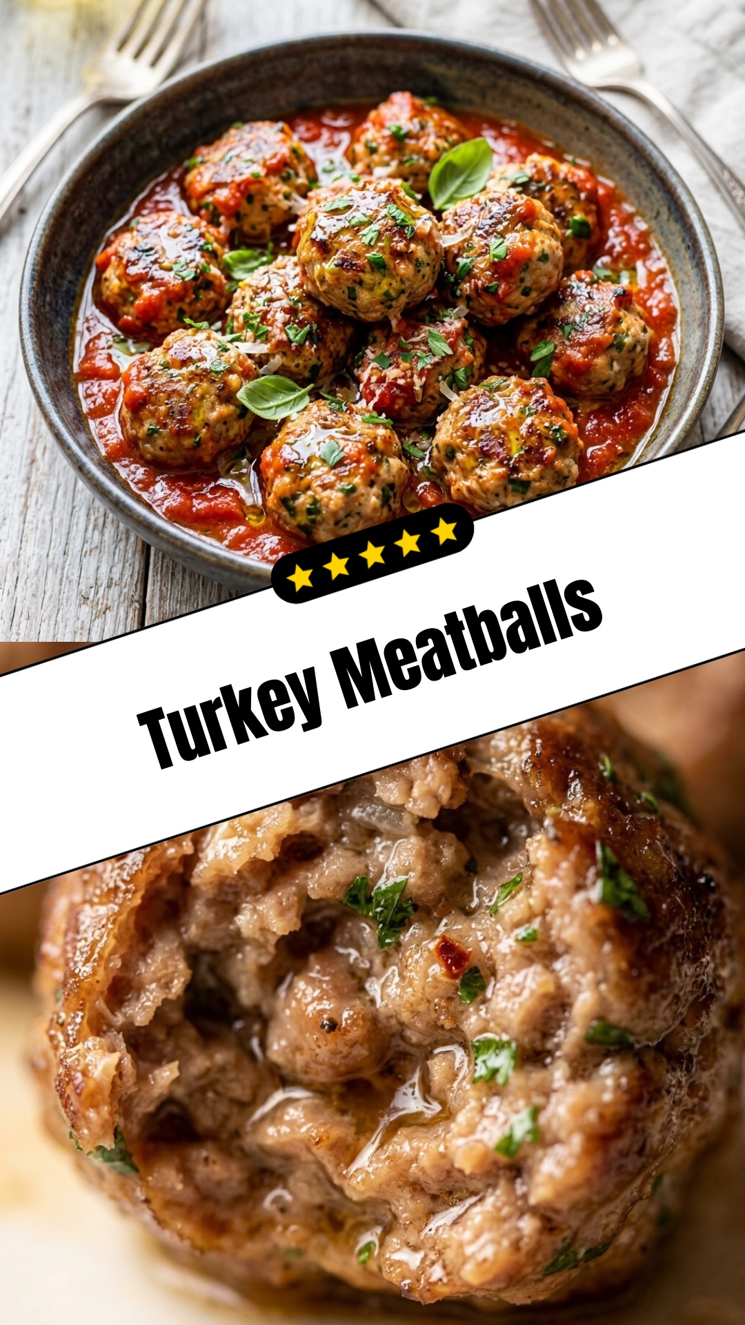 Turkey Meatballs - pin