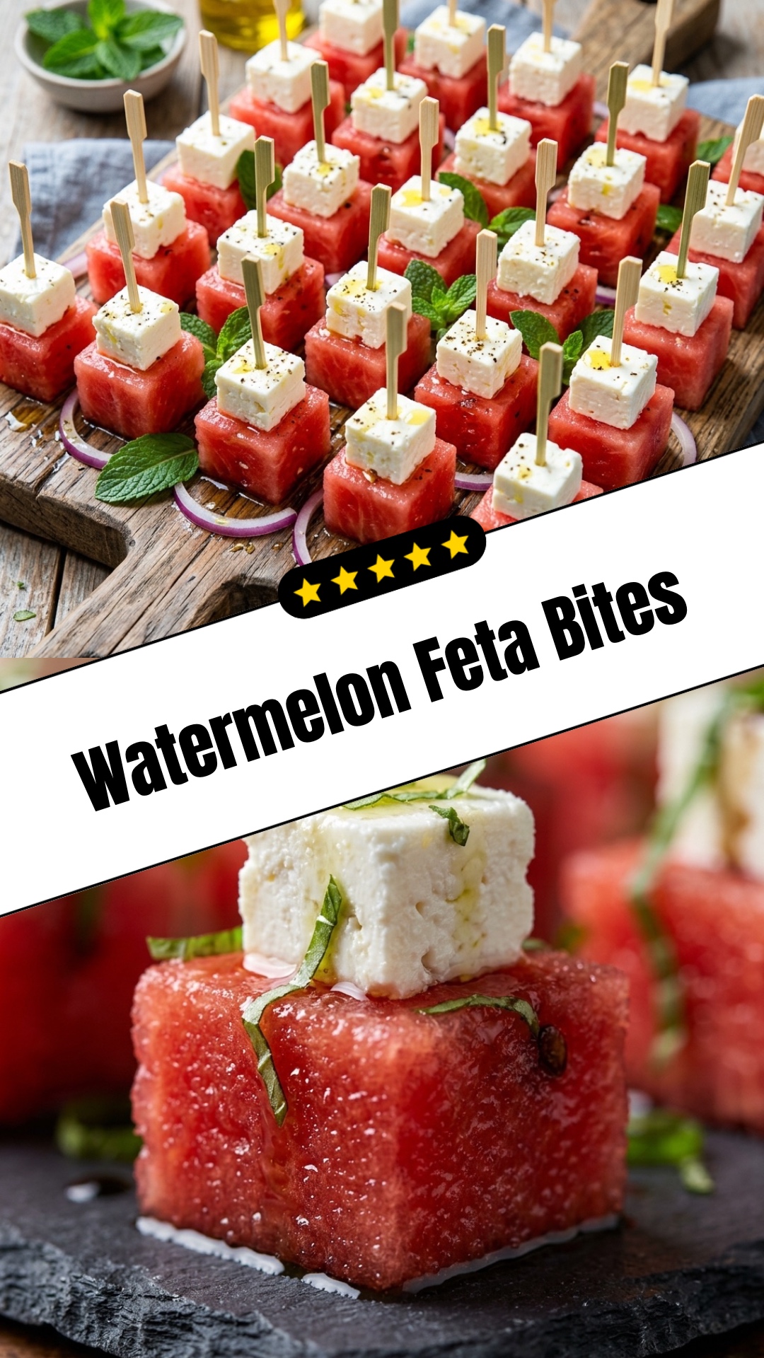 Watermelon Feta Bites - pin