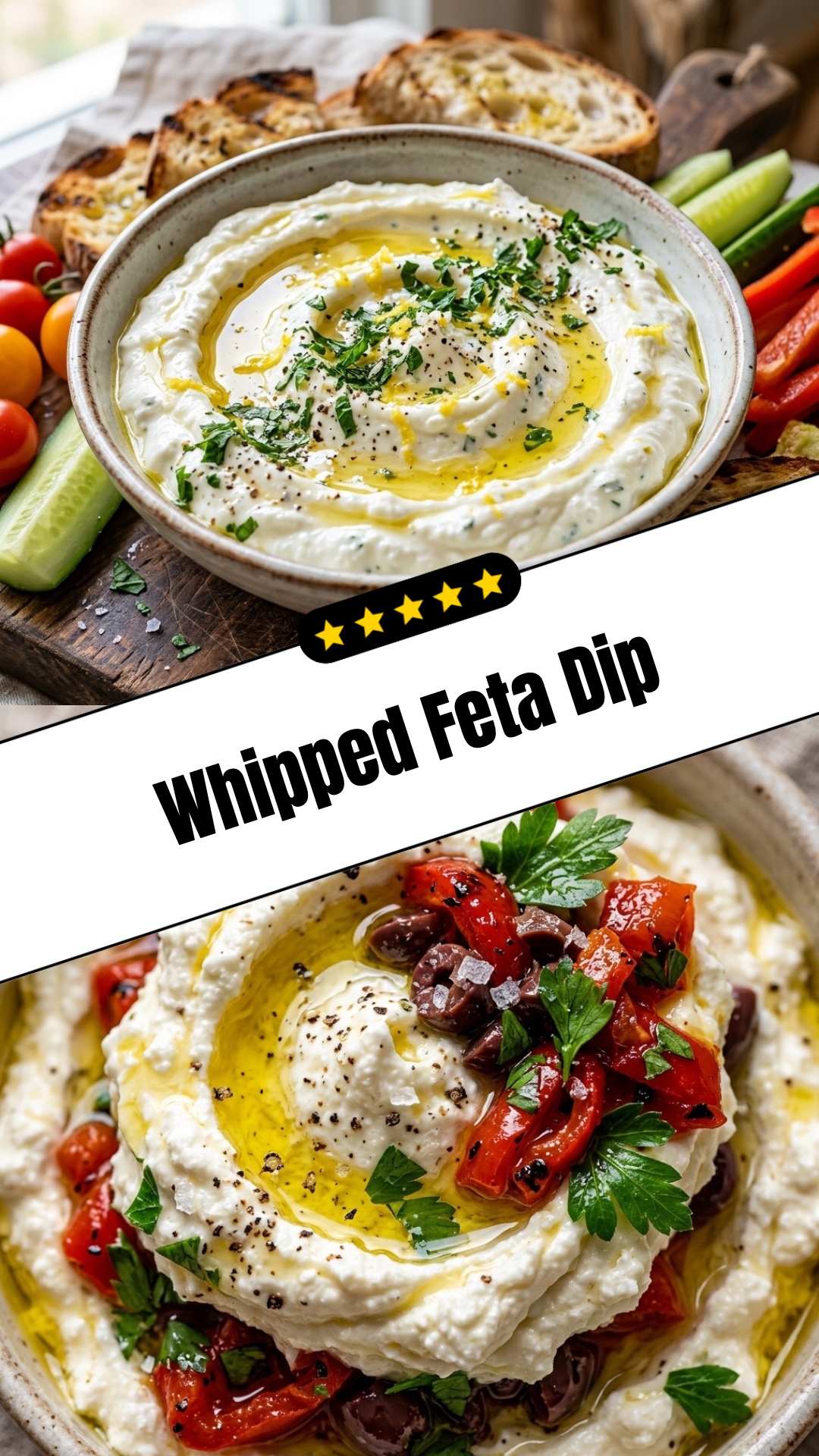 Whipped Feta Dip - pin