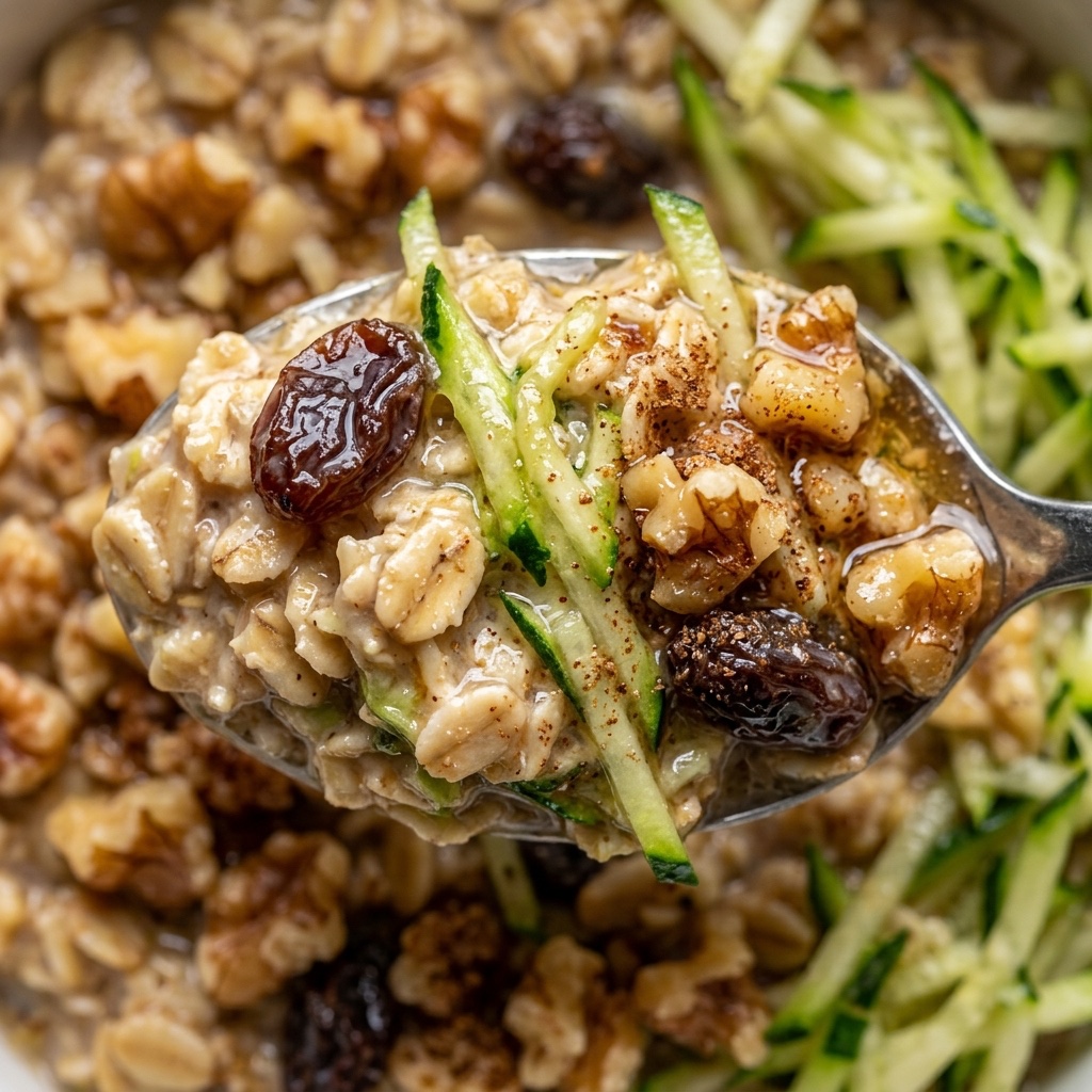 Zucchini Bread Overnight Oats
